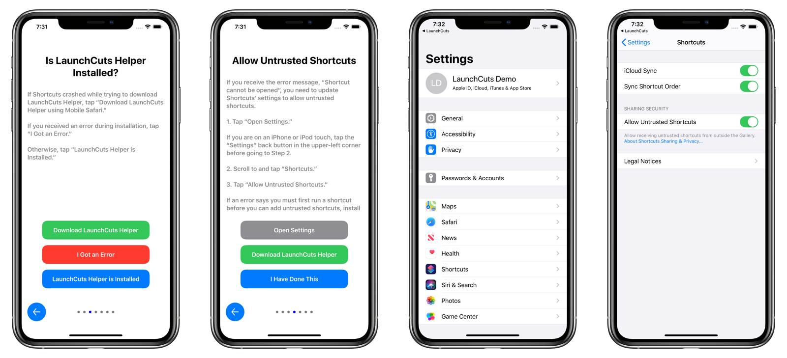 Allowing Untrusted Shortcuts